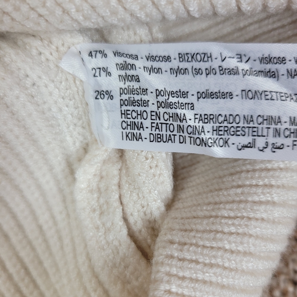 Zara Ribbed Crop Sweater - Picture 5 of 6